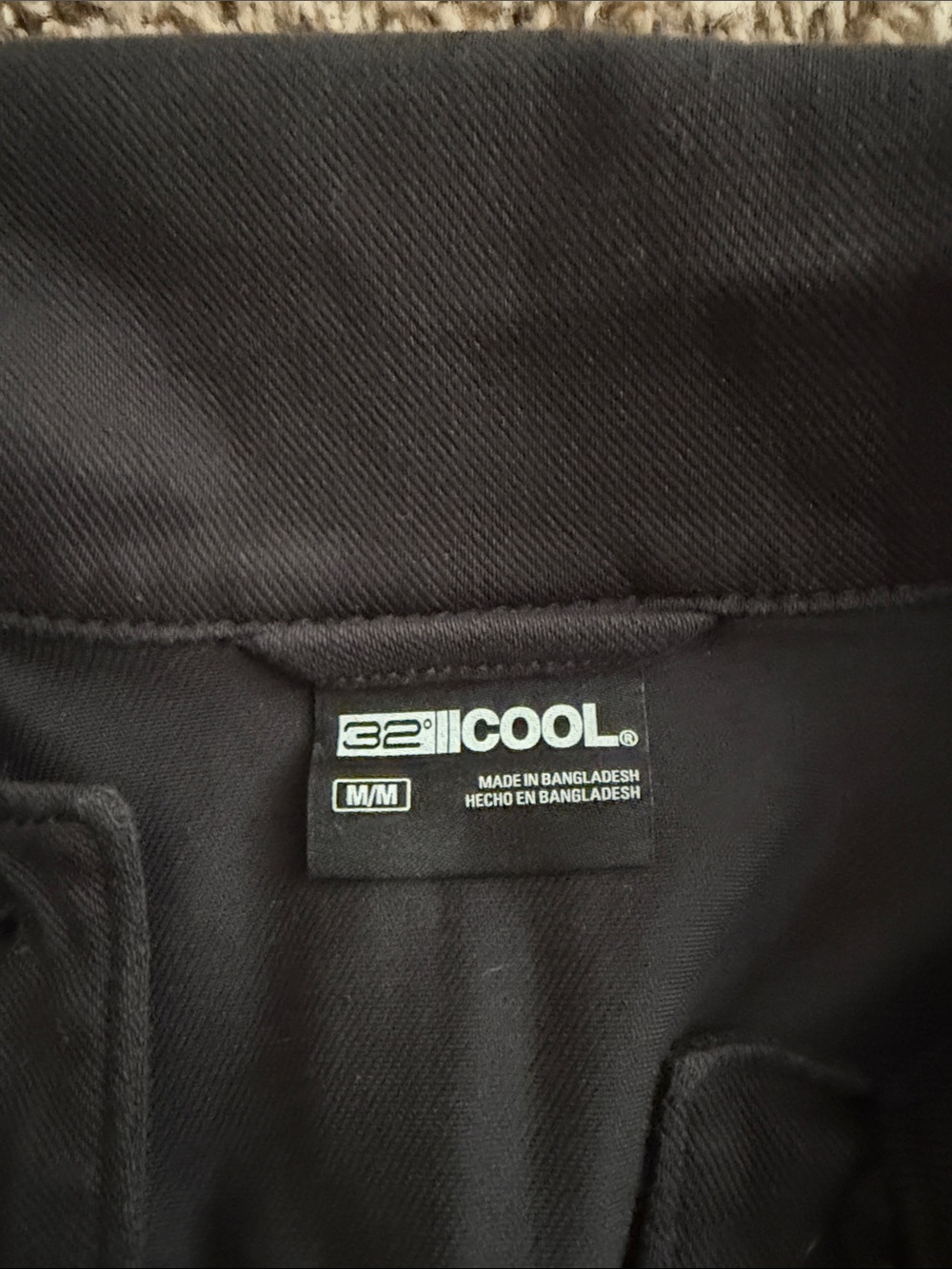 32 degrees Classic Black Women's denim Jacket - Picture 2 of 2